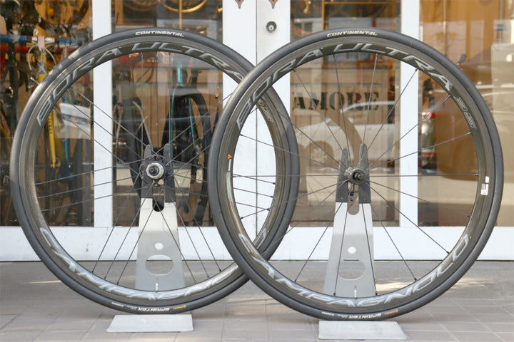 カンパニョーロ Campagnolo ボーラウルトラ BORA ULTRA 35 カーボン チューブラー ホイールセット シマノ11s ワイドリム 【横浜店】