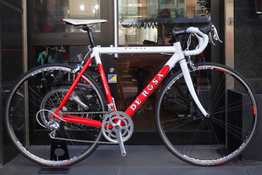 デローザ DE ROSA チーム TEAM 2006モデル 52サイズ カンパニョーロ ヴェローチェ 10S アルミ ロードバイク 【東京南 –  BICI AMORE ONLINE STORE