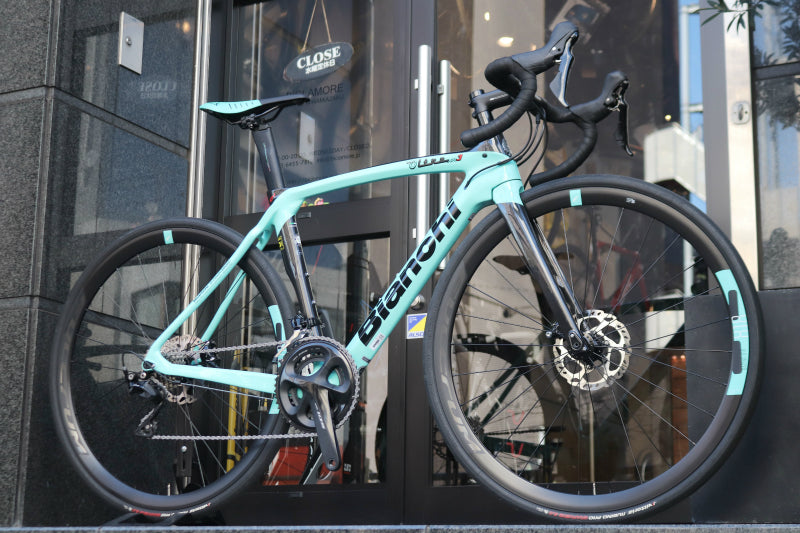 ビアンキ Bianchi オルトレ Oltre XR3 DISC 2021モデル 50サイズ 105 カーボン ディスク ロードバイク 【東京南麻布店】