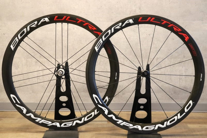 カンパニョーロ CAMPAGNOLO ボーラ ウルトラ BORA ULTRA 50 AC3 カーボン クリンチャー ホイールセット シマノ 11S 17C 【さいたま浦和店】