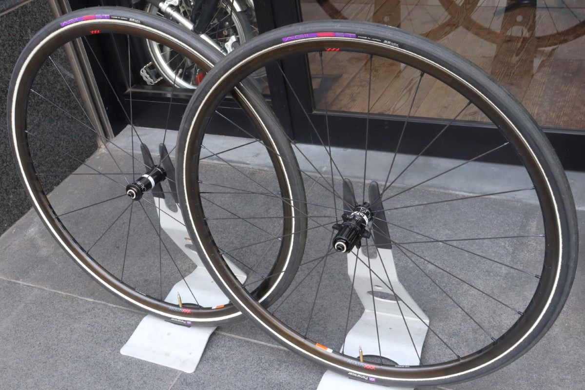 ボントレガー BONTRAGER アイオロス AEOLUS XXX Tubular カーボン チューブラー ホイールセット シマノ11/12S  ナローリム 【東京南麻布店】