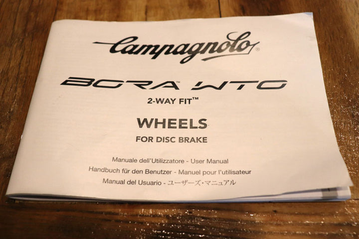 カンパニョーロ Campagnolo ボーラ BORA WTO 45 DB カーボン チューブレス ホイールセット シマノ11S ワイドリム 19C【さいたま浦和店】