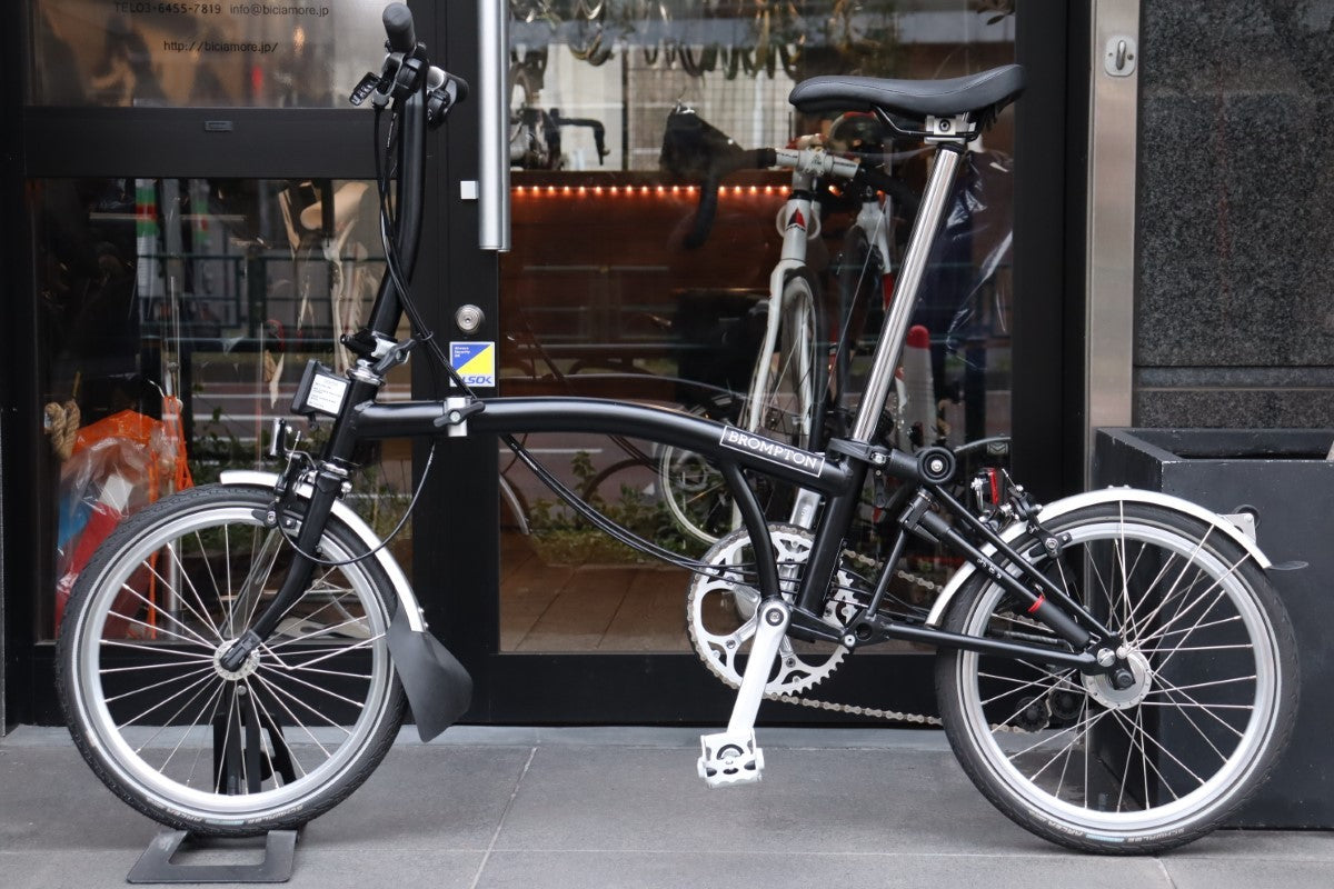 ブロンプトン BROMPTON S6L 2021モデル ブラック 折り畳み 小径車 ミニベロ 16インチ 【東京南麻布店】