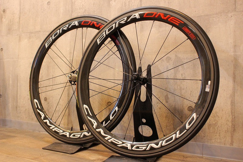 カンパニョーロ CAMPAGNOLO ボーラ ワン BORA ONE 50 カーボン チューブラー ホイールセット シマノ12S/11S 【名古屋店】