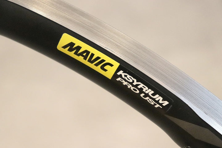 マヴィック MAVIC キシリウム プロ KSYRIUM PRO UST アルミ チューブレス ホイールセット シマノ12/11S ワイドリム 17C 【さいたま浦和店】