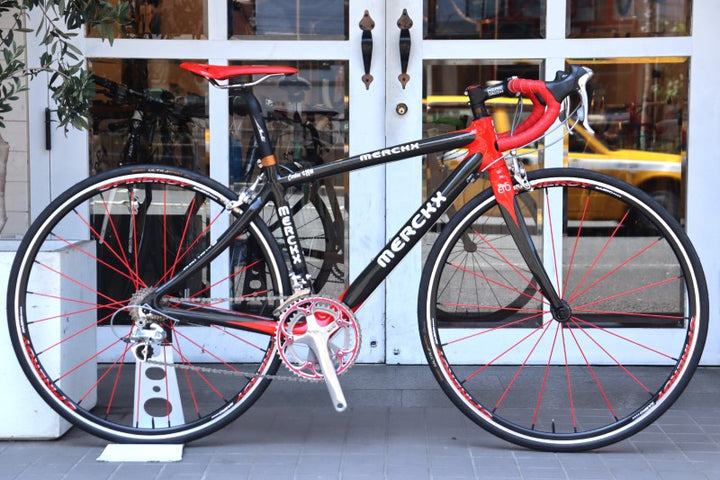 エディメルクス EDDY MERCKX CHM 2007年頃 シマノ デュラエース 7700 MIX 9S カーボン ロードバイク スピナジー 【横浜店】