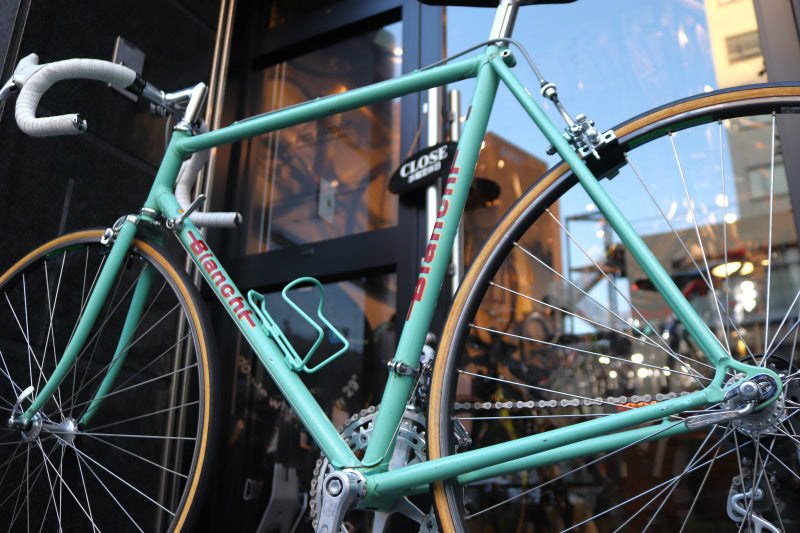 ビアンキ Bianchi カンピオーネデルモンド CAMPIONE DEL MONDO CX ヌーヴォレコード 7S スチール ヴィンテージ ロードバイク 【南麻布店】