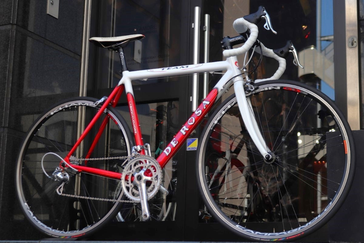 デローザ DE ROSA チーム TEAM 2006モデル 52サイズ カンパニョーロ ヴェローチェ 10S アルミ ロードバイク 【東京南 –  BICI AMORE ONLINE STORE