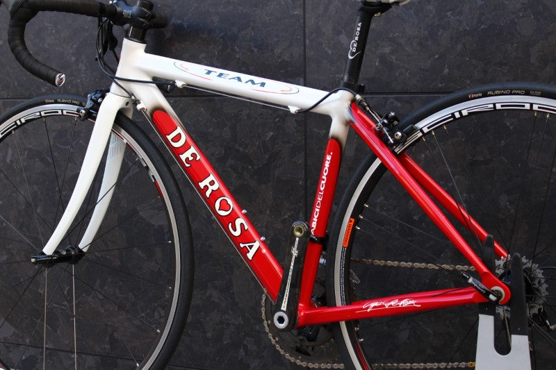 デローザ DE ROSA チーム TEAM 2006モデル カンパニョーロ アテナ 11S アルミ ロードバイク 【福岡店】