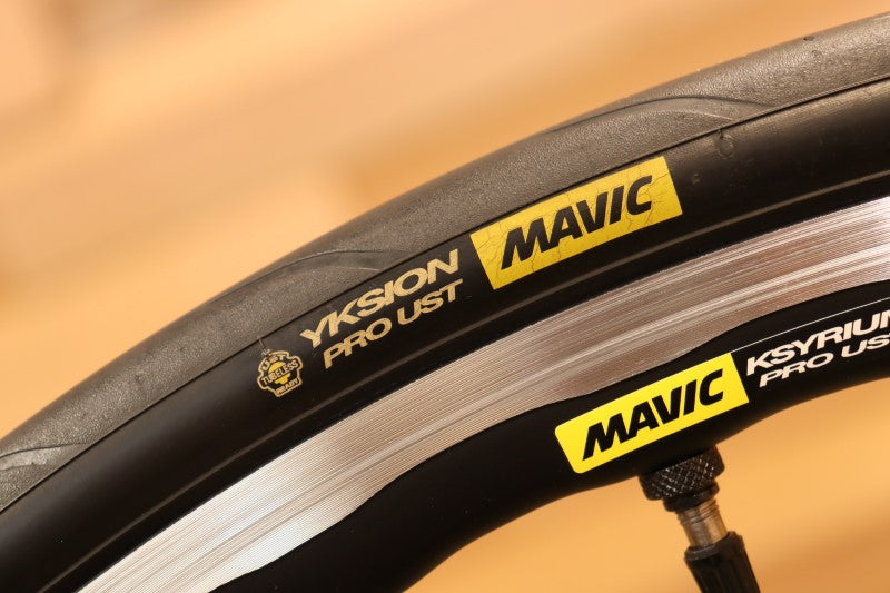 マヴィック MAVIC キシリウム プロ KSYRIUM PRO UST アルミ チューブレスレディ ホイールセット シマノ11S ワイドリム 【立川店】