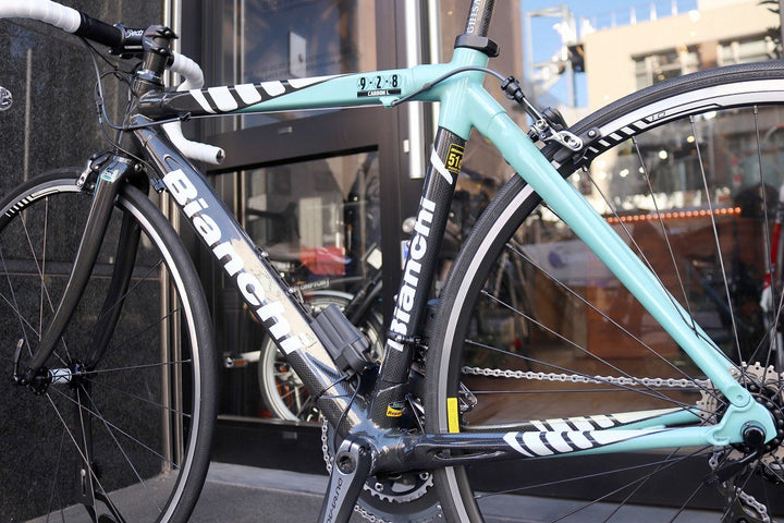 ビアンキ Bianchi 928 カーボンラグド CARBON L 2005 51サイズ デュラエース 7970 Di2 10S ロードバイク 【東京南麻布店】