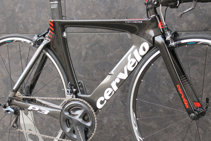 サーヴェロ Cervelo P3 2018年モデル 48サイズ アルテグラ R8000 MIX 11S カーボン タイムトライアルバイク TTバイク【福岡店】