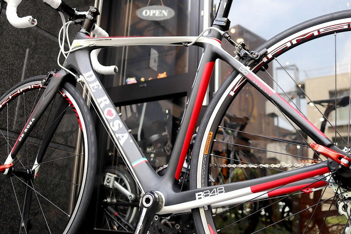 デローザ DE ROSA R848 2012 42サイズ カンパニョーロ ヴェローチェ 10S カーボン ロードバイク【東京南麻布店】 – BICI  AMORE ONLINE STORE