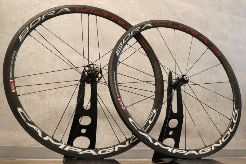 カンパニョーロ Campagnolo ボーラウルトラ BORA ULTRA 35 カーボン チューブラー ホイールセット カンパ11S ナローリム【さいたま浦和店】