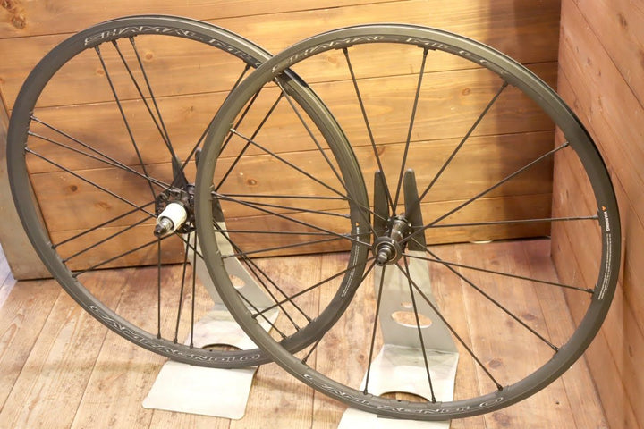 カンパニョーロ Campagnolo シャマルミレ SHAMAL MILLE アルミ クリンチャー ホイールセット シマノ12S/11S ワイドリム 17C 【南麻布店】