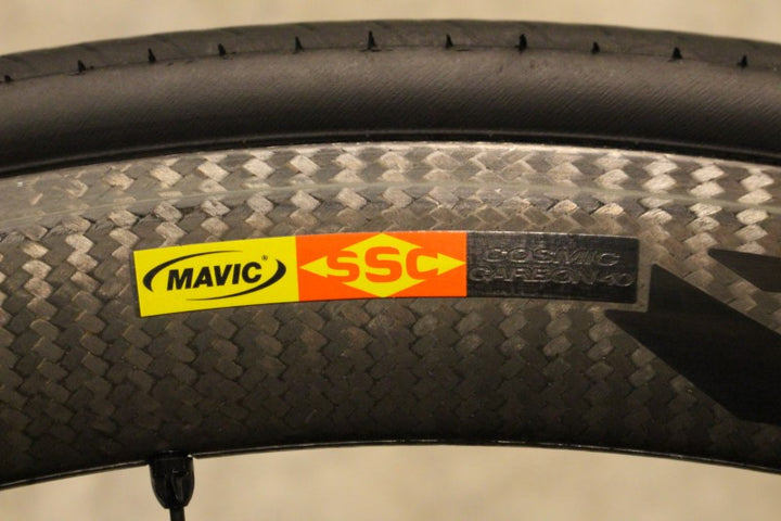 マヴィック MAVIC コスミック カーボン COSMIC CARBON 40 シマノ11S 13C アルカーボン クリンチャー ホイールセット【福岡店】