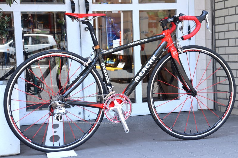 エディメルクス EDDY MERCKX CHM 2007年頃 シマノ デュラエース 7700 MIX 9S カーボン ロードバイク スピナジー 【横浜店】