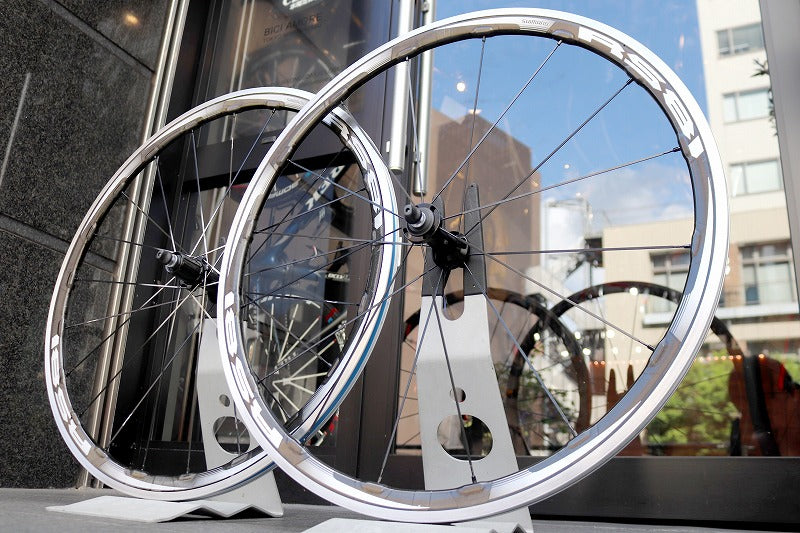 シマノ SHIMANO WH-RS81-C35 アルミ カーボン クリンチャー ホイールセット シマノ12/11S ナローリム 15C 【東京南麻布店】