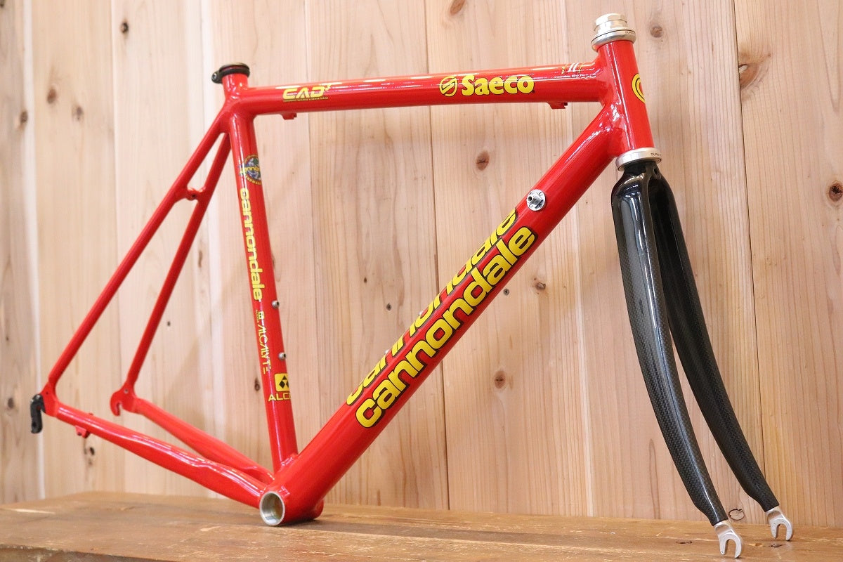 キャノンデール CANNONDALE CAD3 SAECO チームレプリカ 1998年頃 52サイズ アルミ ロードバイク フレームセット 【芦屋店】