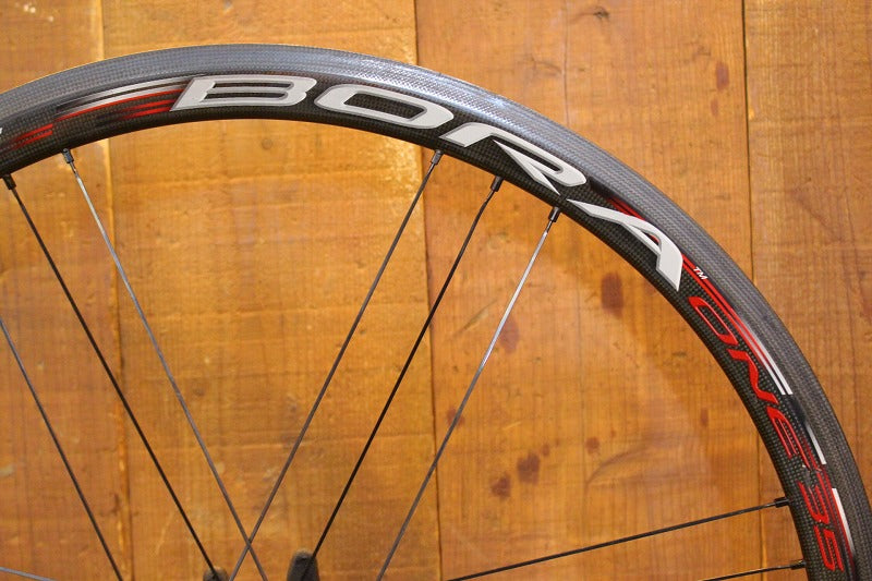 カンパニョーロ CAMPAGNOLO ボーラ ワン BORA ONE 35 TU カーボン チューブラー ホイールセット シマノ11S ナローリム 【芦屋店】