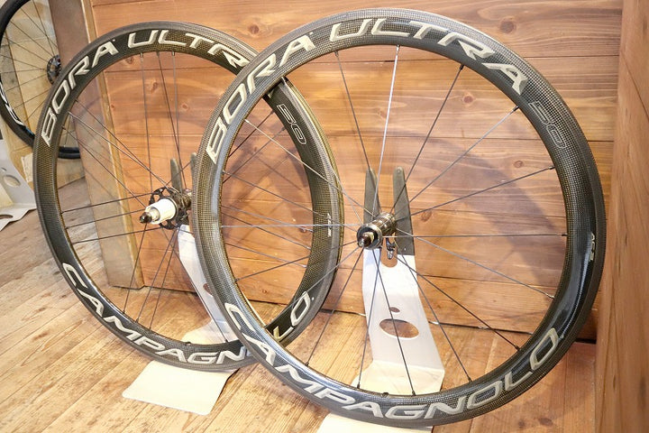 カンパニョーロ Campagnolo ボーラ ウルトラ BORA ULTRA 50 AC3 カーボン クリンチャー ホイールセット シマノ11S ワイドリム 【南麻布店】