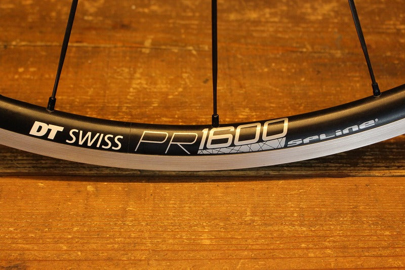 DT SWISS PR1600 SPLINE アルミ クリンチャー チューブレスレディ ホイールセット シマノ 11S 18C 【芦屋店】