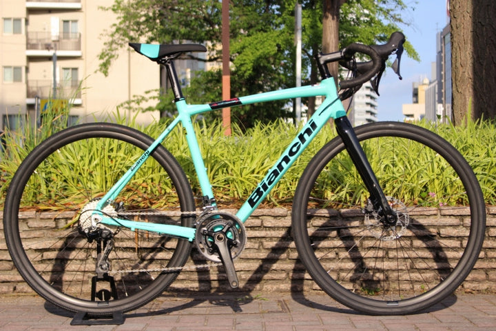 美車！ビアンキ BIANCHI ヴィア ニローネ VIA NIRONE 7 ALLROAD DISC 2021 55サイズ GRX RX400 MIX 10S アルミ ロードバイク【名古屋店】