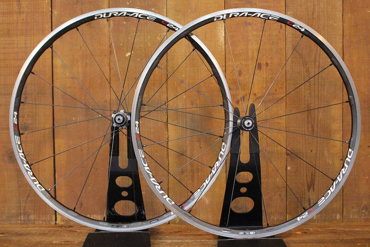 シマノ SHIMANO デュラエース DURA-ACE WH-7900-C24 シマノ 10S アルミ カーボン クリンチャー ホイールセット ナローリム 【芦屋店】