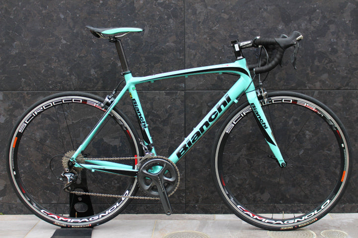 ビアンキ Bianchi インプルソ IMPULSO 2015 550サイズ シマノ アルテグラ 6800 カンパニョーロ シロッコ アルミ ロードバイク 【福岡店】