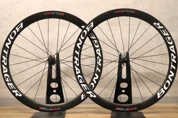 ボントレガー BONTRAGER アイオロス AEOLUS XXX4 DISC TLR カーボン チューブレスレディ ホイールセット シマノ  12/11S 【さいたま浦和店】