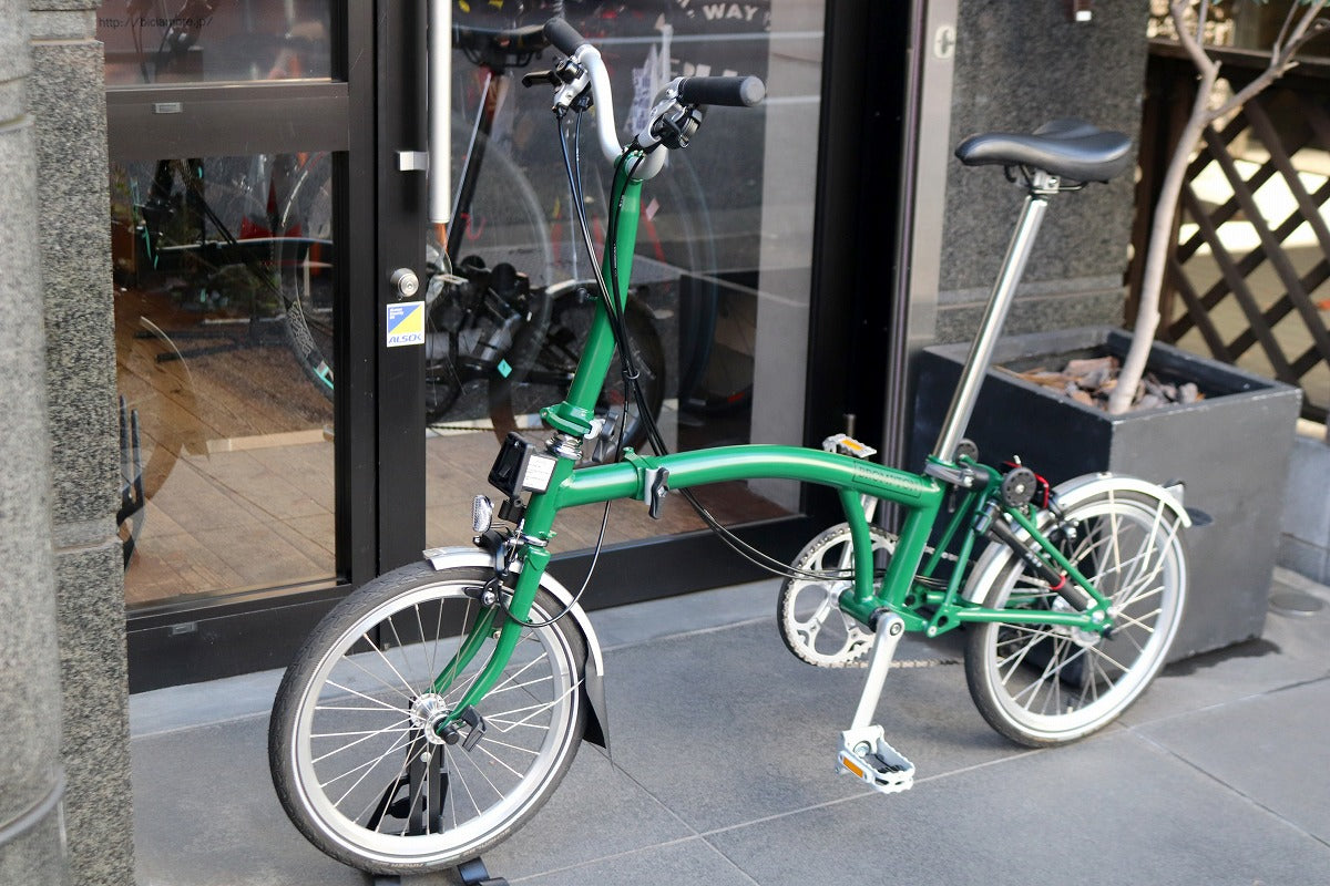 ブロンプトン Brompton M6L レーシンググリーン ミニベロ 折り畳み小径