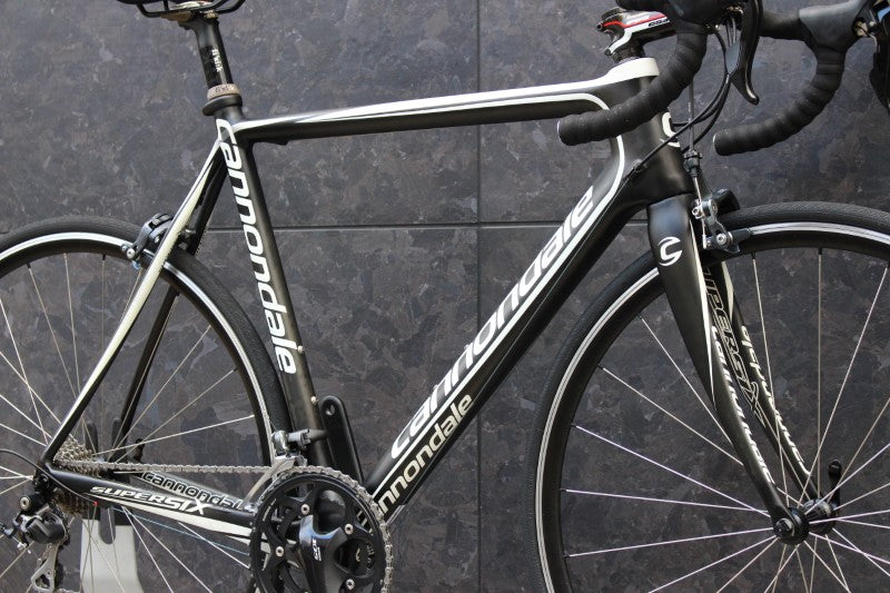 キャノンデール CANNONDALE スーパーシックス SUPER SIX 5 2011 56サイズ シマノ 105 5700 Mix 10s カーボン ロードバイク【福岡店】