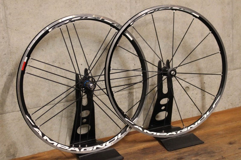 カンパニョーロ Campagnolo ユーラス EURUS アルミ クリンチャー ホイールセット シマノ11S 15C 【福岡店】