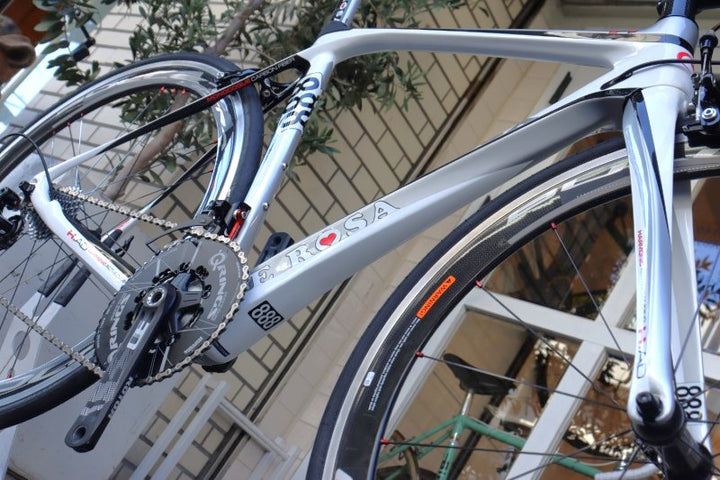 デローザ DE ROSA スーパーキング SUPERKING R 2014モデル 48サイズ カンパ コーラス MIX 11S カーボン ロードバイク 【横浜店】