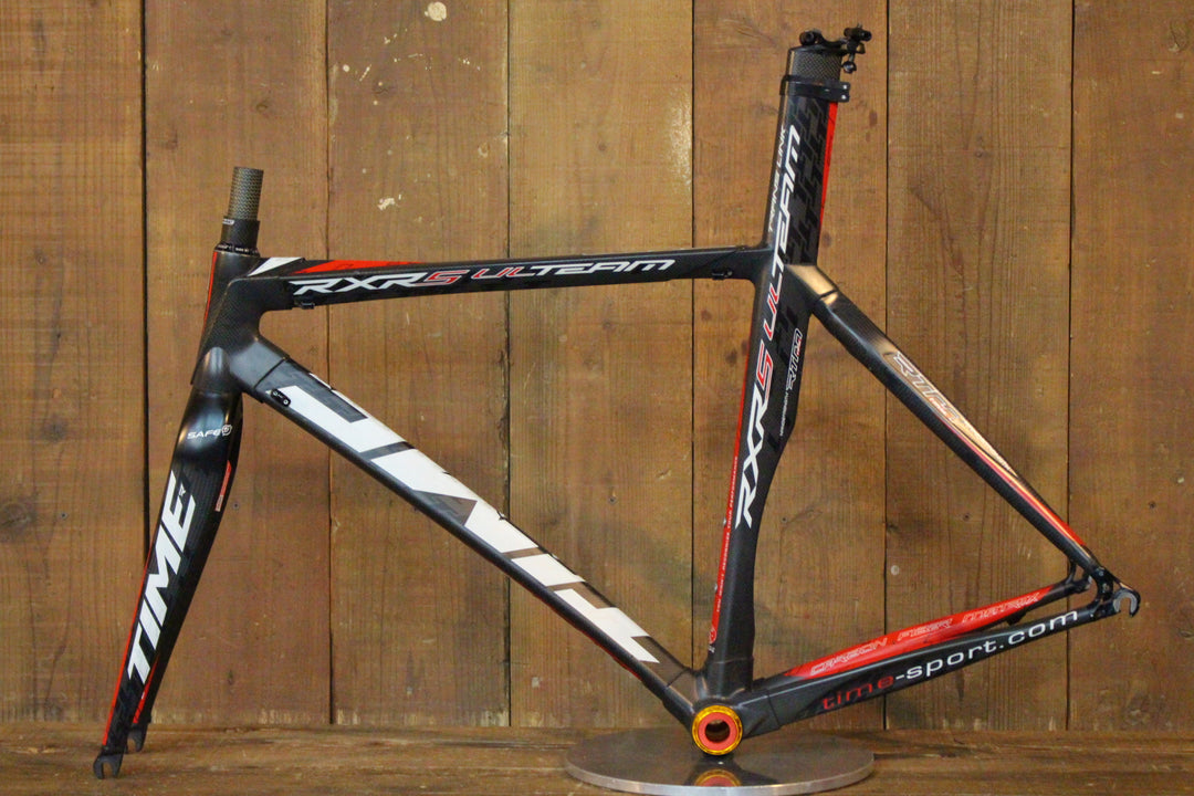 タイム TIME RXRS ULTEAM 2011年モデル XSサイズ カーボン ロードバイク フレームセット 機械式【元祖エアロロード ...