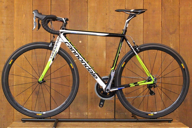 キャノンデール CANNONDALE スーパーシックス エボ SUPERSIX EVO HI-MOD 2014年 52サイズ シマノ デュラエース 9000 11S カーボン ロードバイク 【芦屋店】