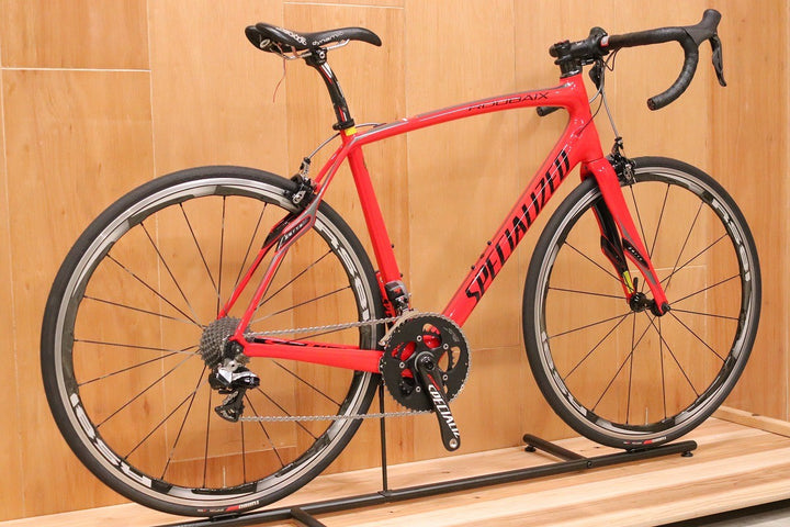 スペシャライズド SPECIALIZED ルーベ ROUBAIX PRO SL4 2013モデル 56サイズ デュラエース 9070 MIX Di2 11S カーボン ロードバイク 【広島店】