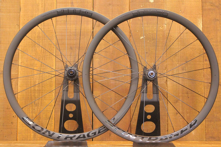 年末セール! ボントレガー BONTRAGER アイオロス エリート AEOLUS ELITE 35 ディスク DISC カーボン チューブレスレディ  ホイールセット シマノ 11s/12s  【芦屋店】