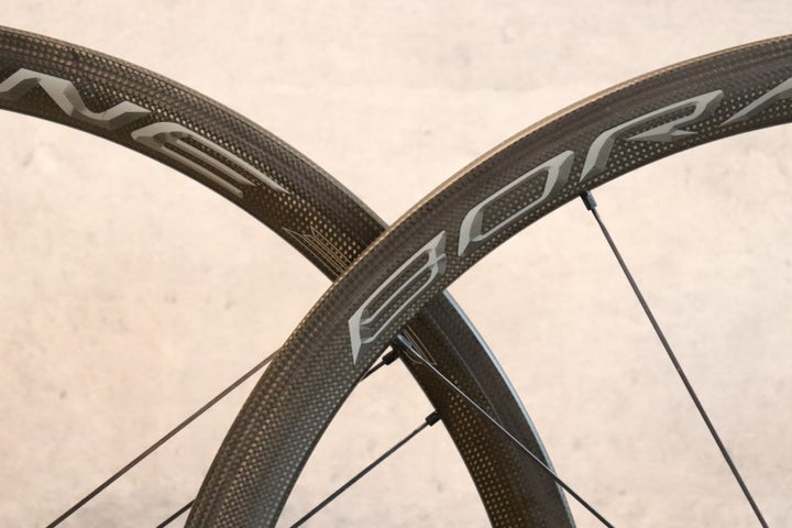 カンパニョーロ Campagnolo BORA ONE 35 ダークラベル カーボン チューブラー ホイールセット シマノ11S 【さいたま浦和店】