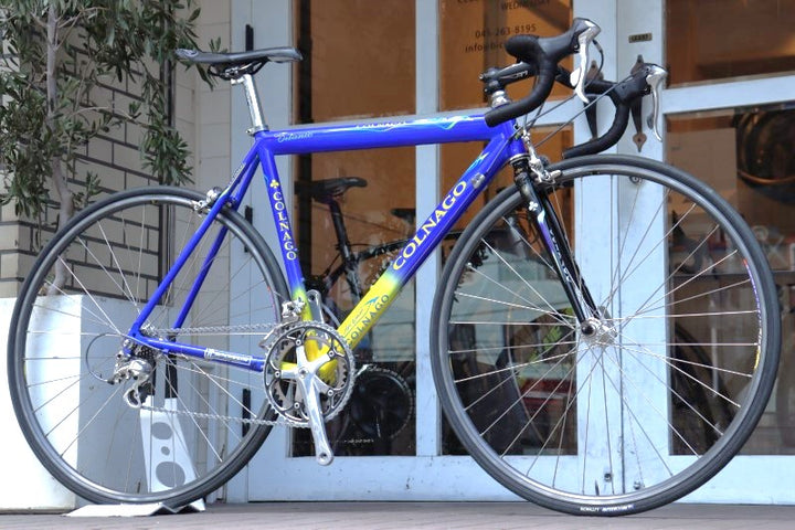 コルナゴ COLNAGO オーバルチタン チタニオ Ovaltitan Titanio シマノ デュラエース 7700 9S チタン ロードバイク 【横浜店】