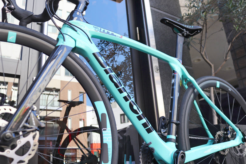 ビアンキ Bianchi オルトレ Oltre XR3 DISC 2021モデル 50サイズ 105 カーボン ディスク ロードバイク 【東京南麻布店】