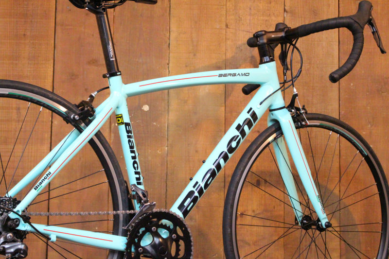 ビアンキ Bianchi ベルガモ BERGAMO 50サイズ シマノ クラリス R2000 8S アルミ ロードバイク 【芦屋店】 – BICI  AMORE ONLINE STORE