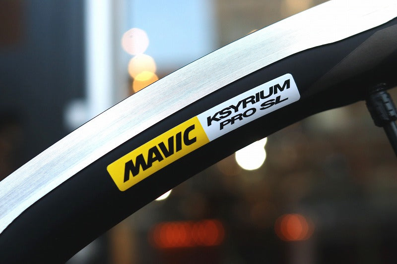 マヴィック MAVIC キシリウム KSYRIUM プロ PRO SL アルミ クリンチャー ホイールセット シマノ11S ナローリム 15C 【東京南麻布店】