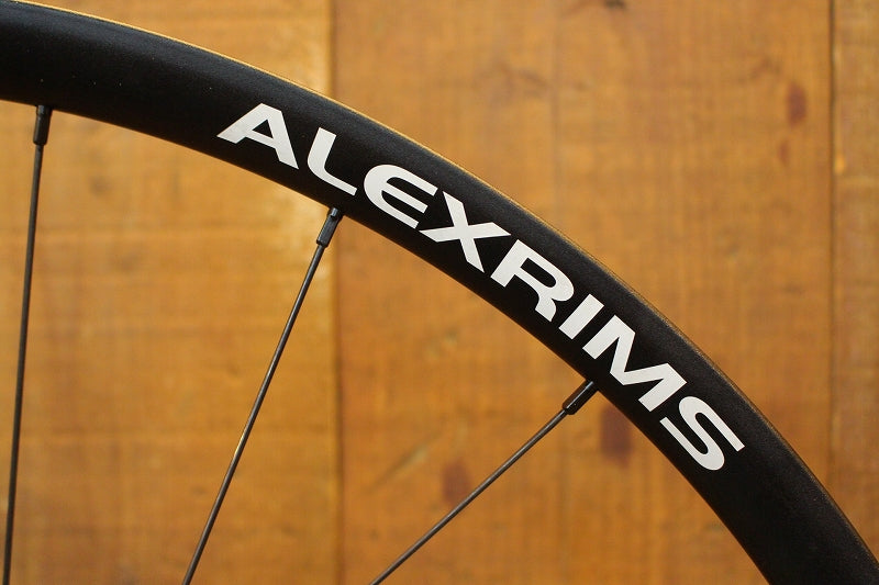 アレックスリムズ ALEXRIMS CXD4 DISC アルミ チューブレスレディ ホイールセット シマノ11S ワイドリム 19C シクロクロス  【芦屋店】