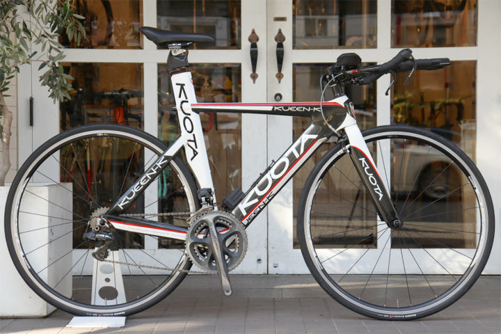 クオータ KUOTA クイーン KUEEN-K 2010モデル Mサイズ シマノ デュラエース 7970Mix Di2 10S カーボン タイムトライアルバイク【横浜店】