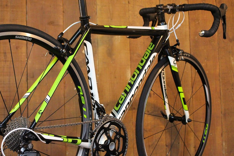 キャノンデール CANNONDALE キャド CAAD10 2015年モデル 48サイズ シマノ 105 5800 MIX 11S アルミ ロードバイク 【芦屋店】