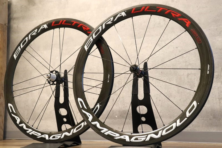 カンパニョーロ CAMPAGNOLO ボーラ ウルトラ BORA ULTRA 50 AC3 カーボン クリンチャー ホイールセット シマノ 11S 17C 【さいたま浦和店】