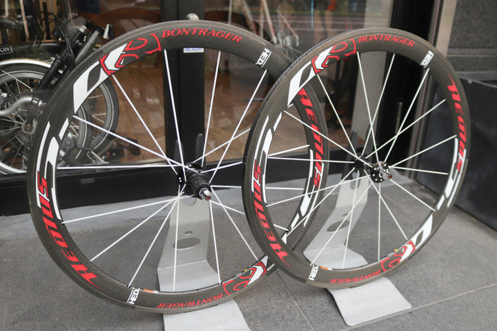 ボントレガー BONTRAGER アイオロス AEOLUS 5.0 カーボン チューブラー ホイールセット シマノ12/11S 【東京南麻布店】