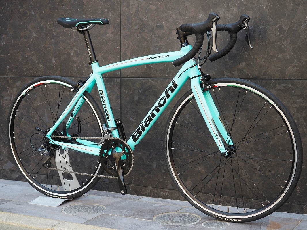 ビアンキ BIANCHI ベルガモ BERGAMO 53サイズ シマノ クラリス R2000 8S アルミ ロードバイク 【福岡店】 – BICI  AMORE ONLINE STORE