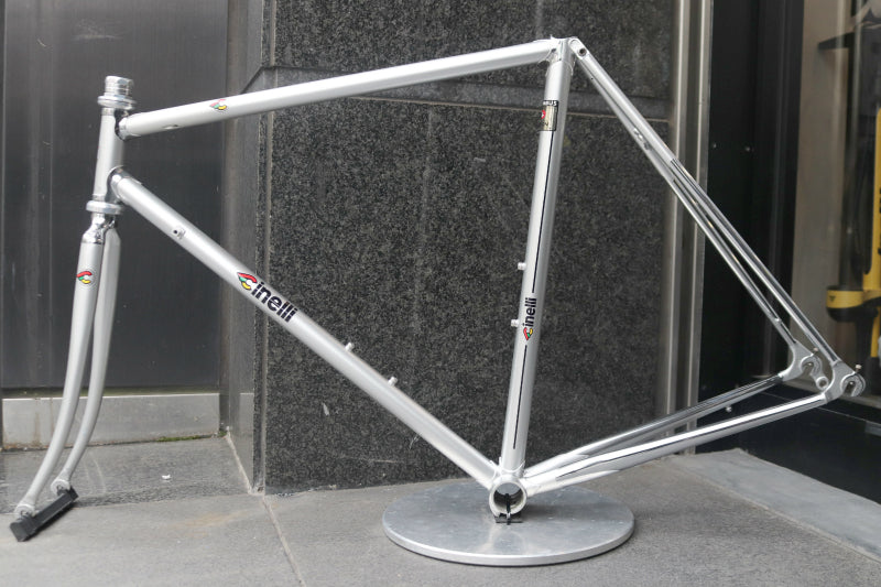 【訳あり】 チネリ CINELLI スーパーコルサ SUPER CORSA COLUMBUS NEURON 52サイズ クロモリ ロードバイク  フレームセット 【南麻布店】